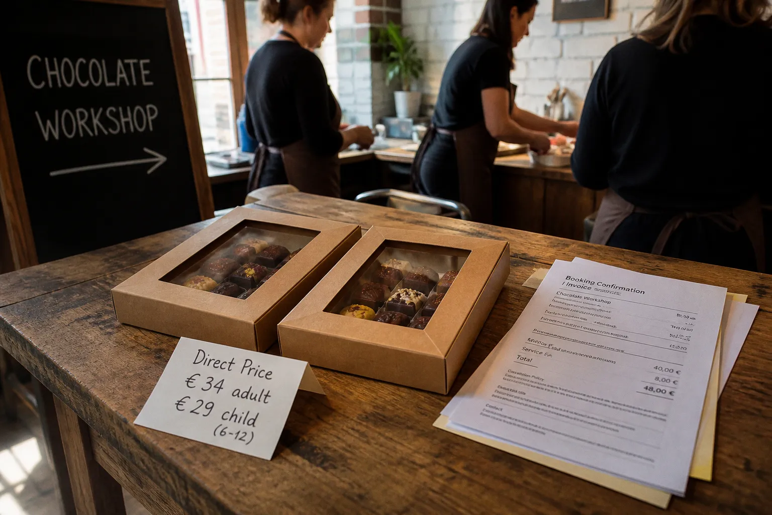 Chocolate Workshop in Brussels Prices: Direct vs. Agency Booking
