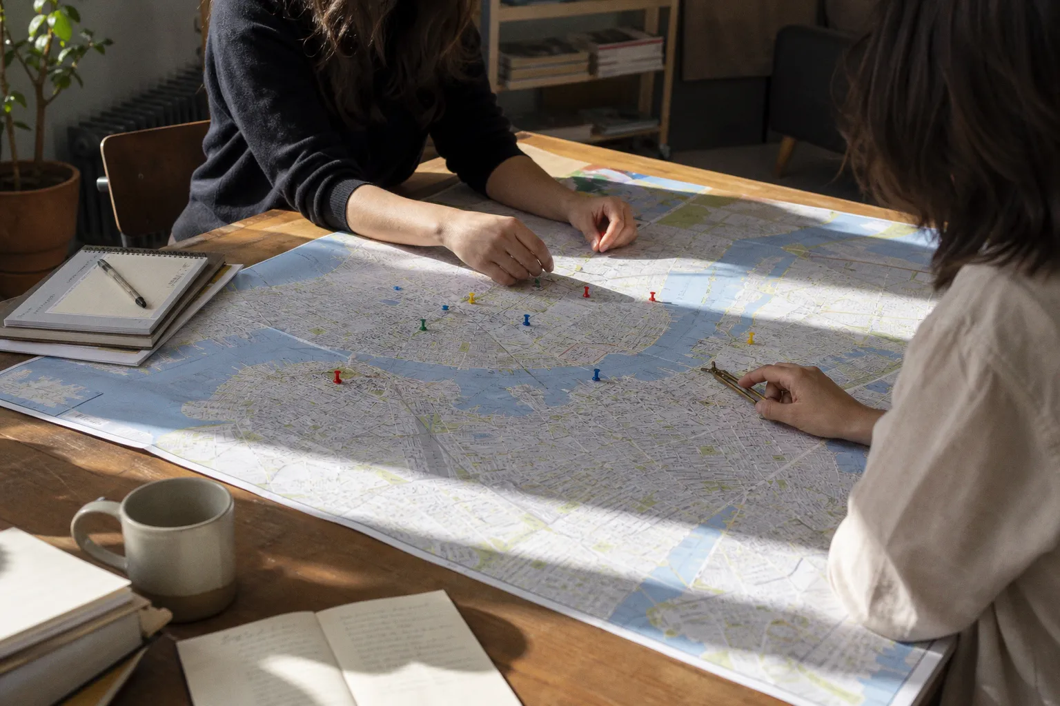 NYC community resource maps: neighborhood search steps
